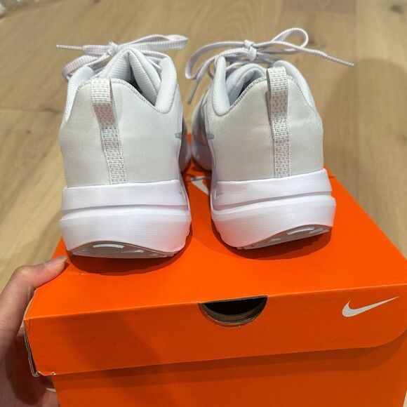 NEW Mens size 11 Nike Downshifter 12 White Pure Platinum Running Shoes NIB - Picture 4 of 15